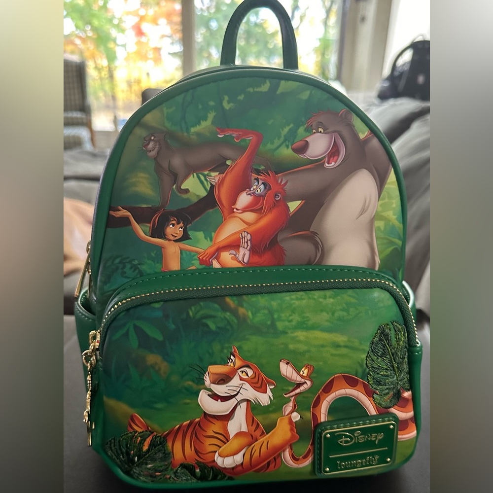Loungefly JungleBook backpack and wallet